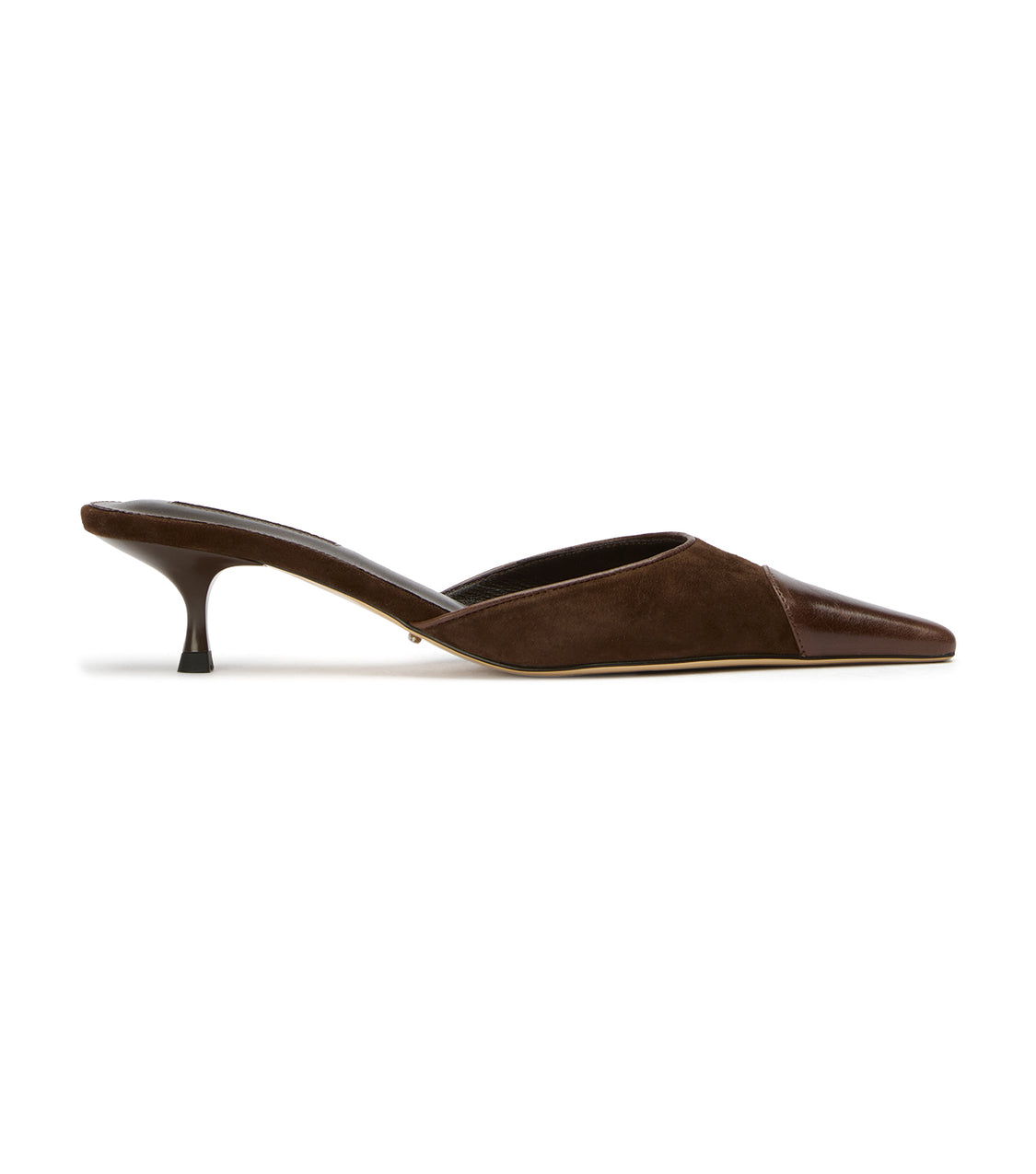 Sarah Espresso Suede/Choc - Tony Bianco