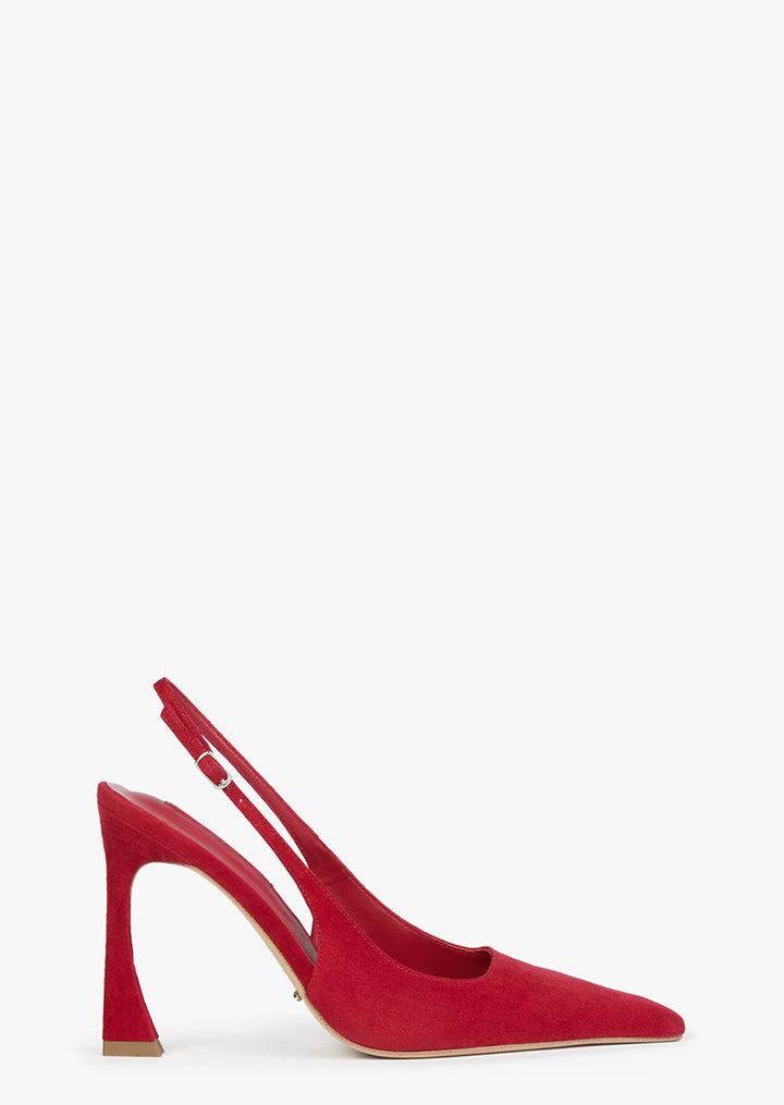 Sassy Scarlet Suede - Tony Bianco
