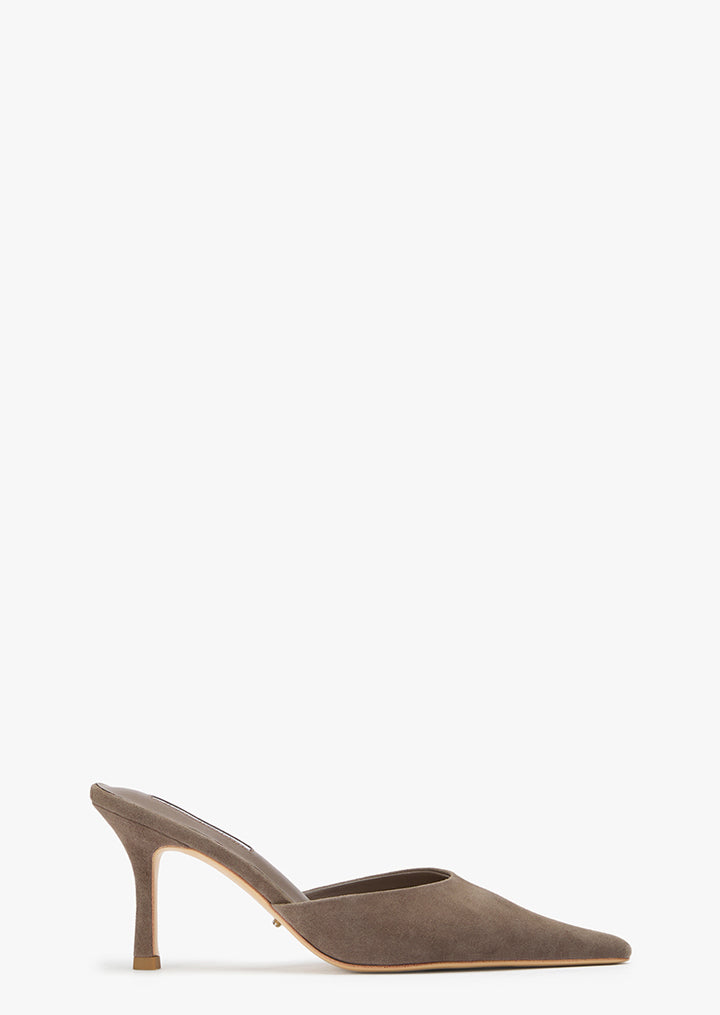 Sicily Ashen Suede - Tony Bianco
