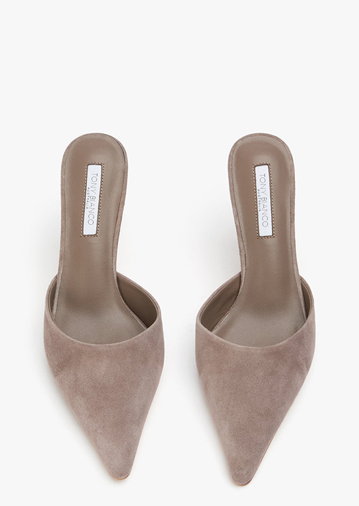Sicily Ashen Suede - Tony Bianco