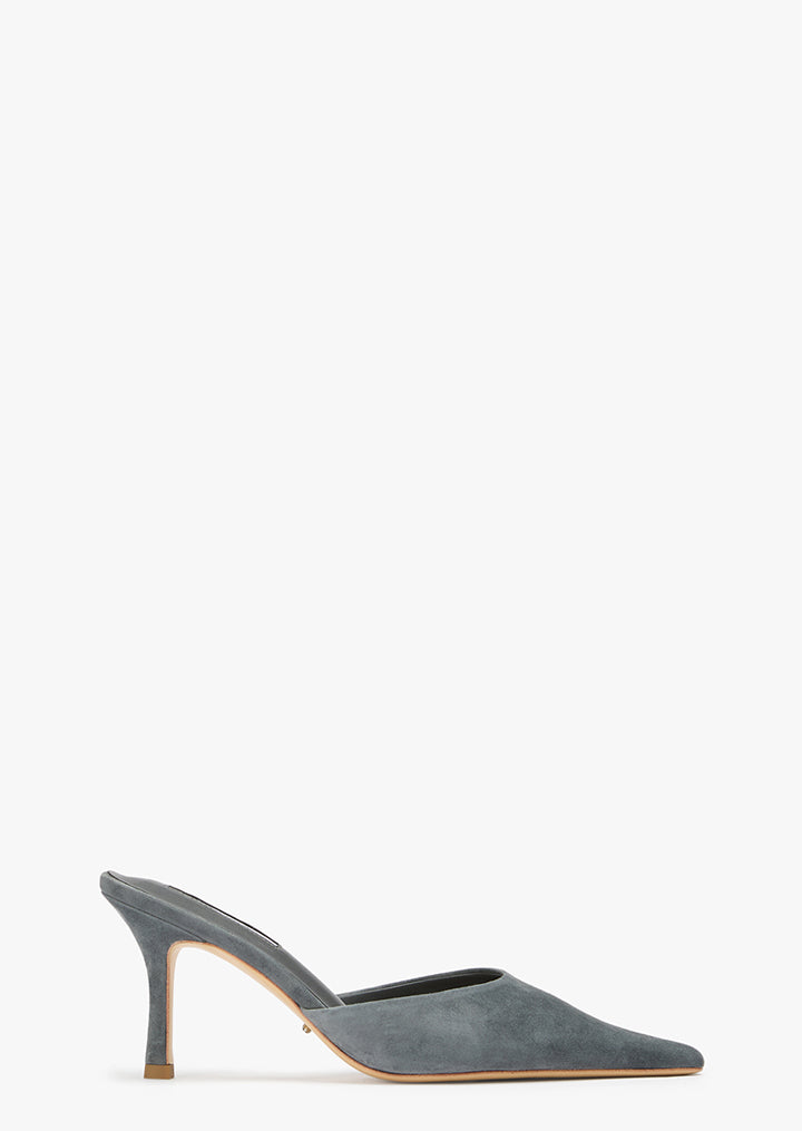 Sicily Steel Suede - Tony Bianco