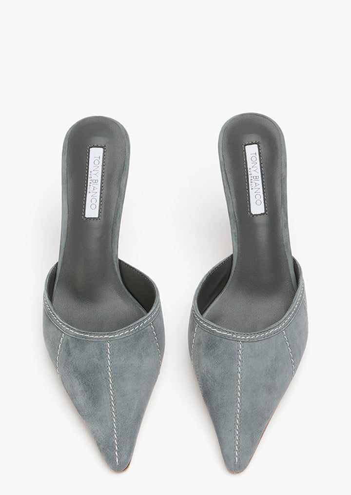 Sophie Steel Suede