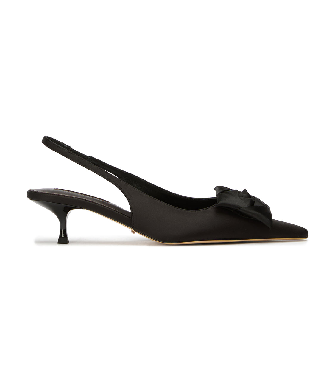 Spoilt Black Satin - Tony Bianco