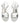 Sway Silver Nappa Metallic - Tony Bianco