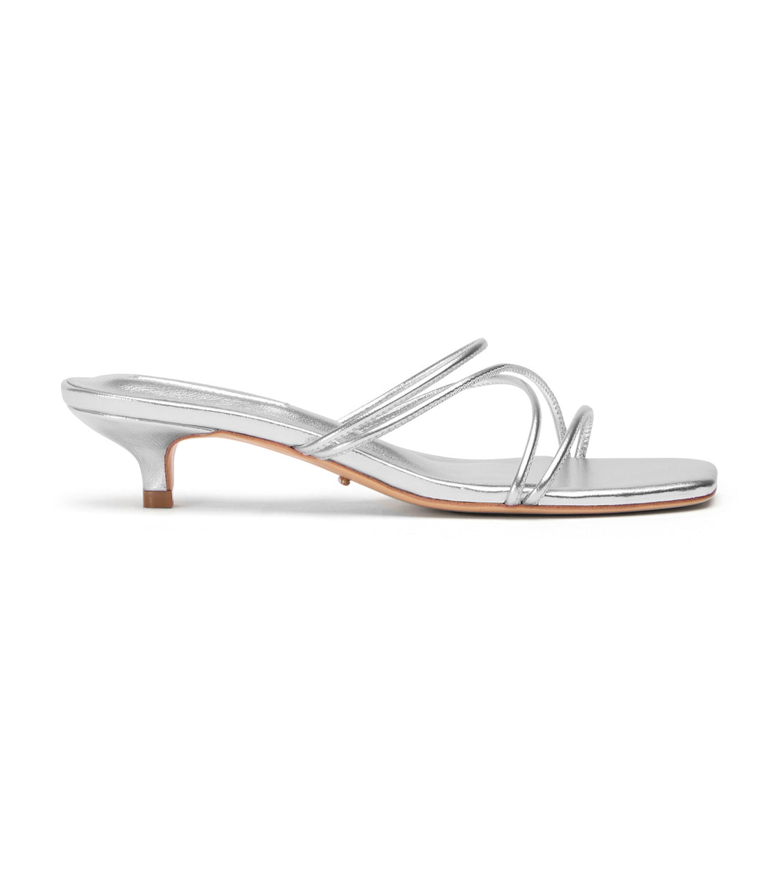 Alicia Silver Nappa Metallic - Tony Bianco