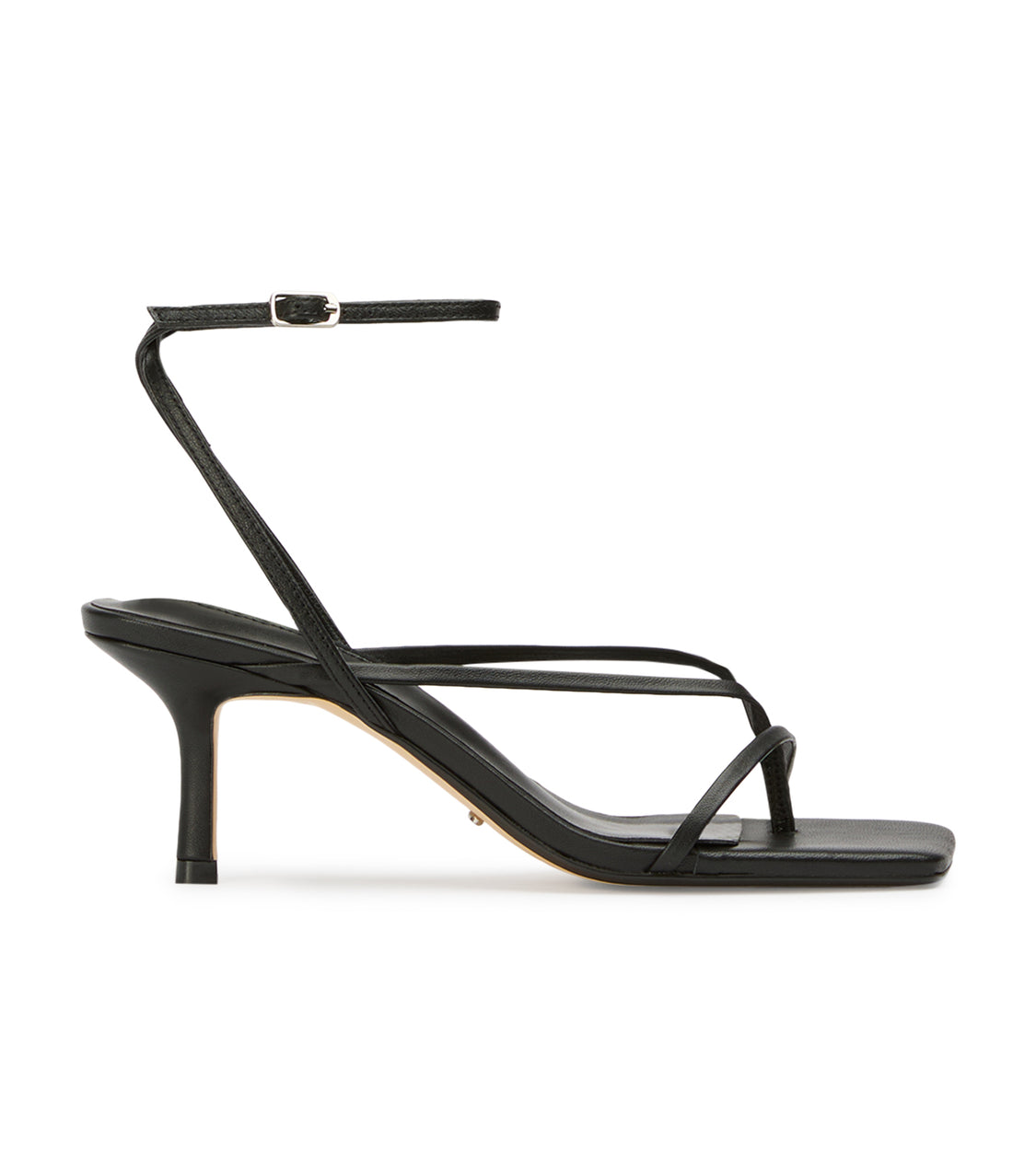 Avi Black Nappa Heels - Tony Bianco