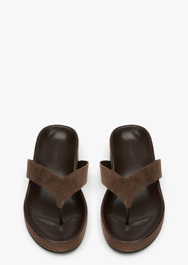 Blaire Espresso Suede - Tony Bianco