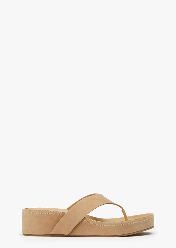 Blaire Wheat Suede - Tony Bianco