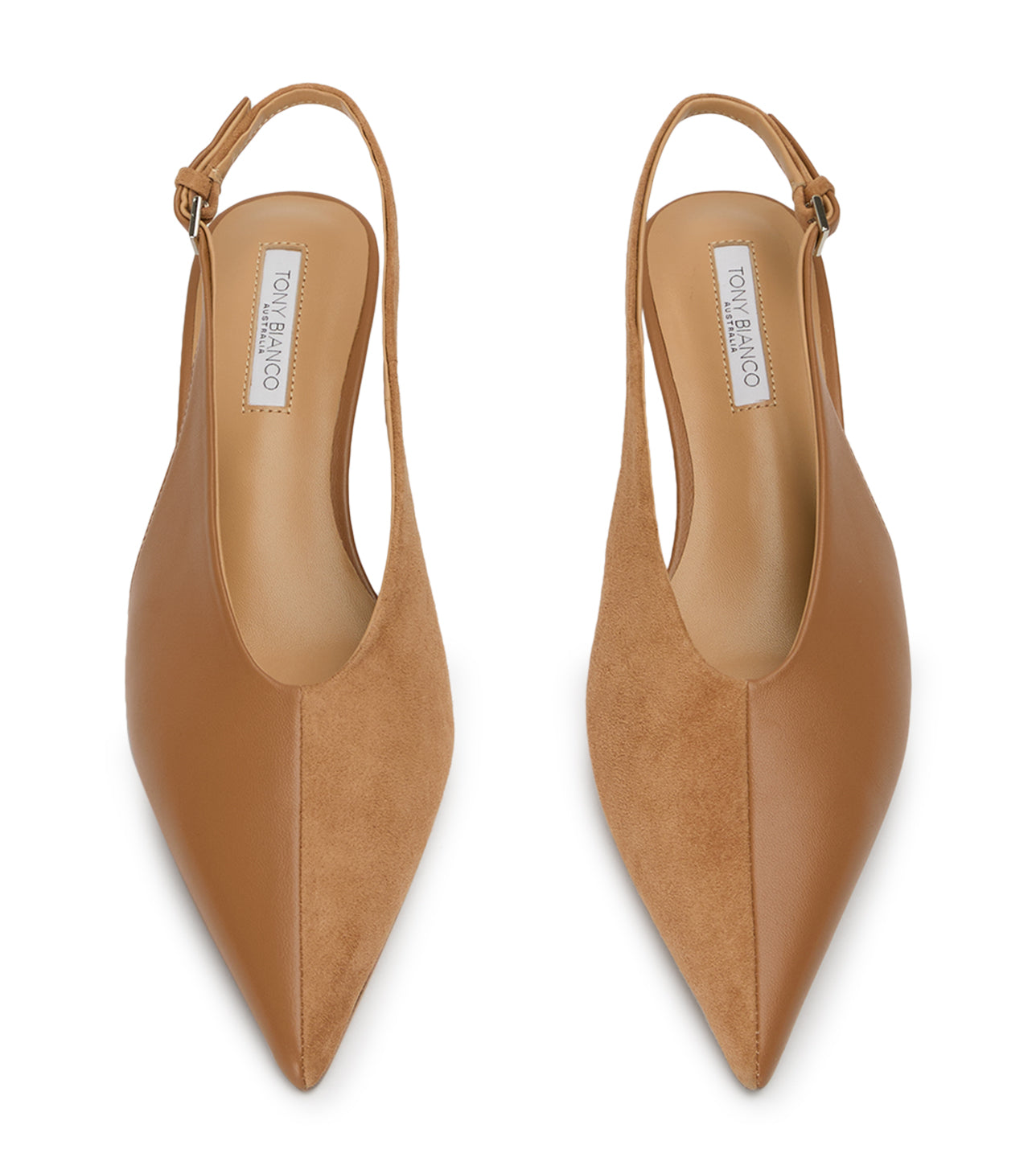 Calli Tan Nappa/Butterscotch Suede - Tony Bianco