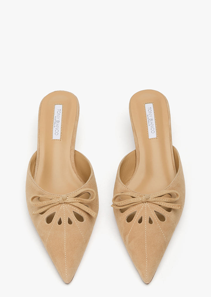 Cammie Wheat Suede - Tony Bianco