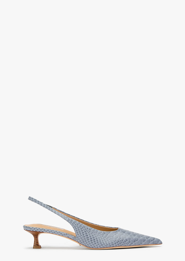 Catie Denim Python - Tony Bianco