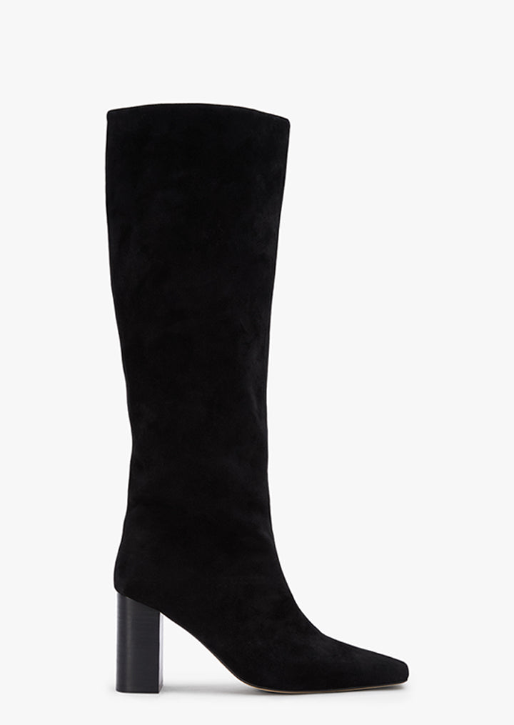 Flex Black Suede - Tony Bianco