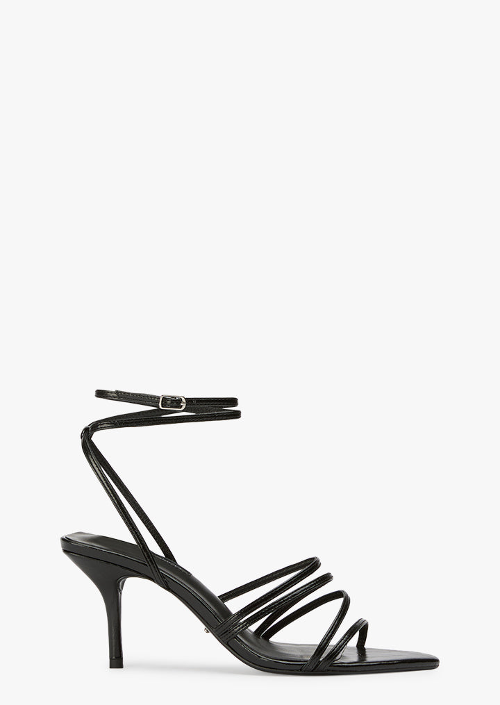 Haiden Black Crinkle - Tony Bianco