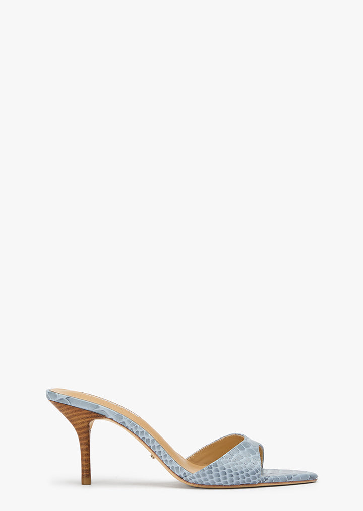 Hallie Denim Python - Tony Bianco