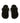 Hush Black Fur Sandals - Tony Bianco