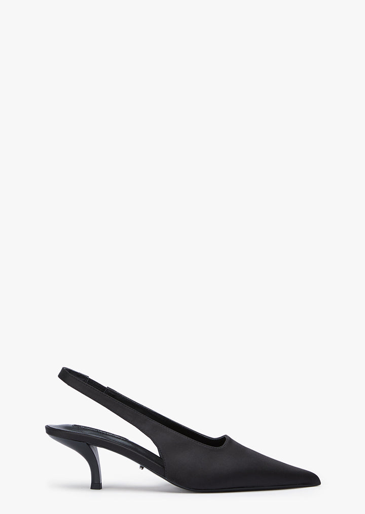 Jacki Black Satin - Tony Bianco