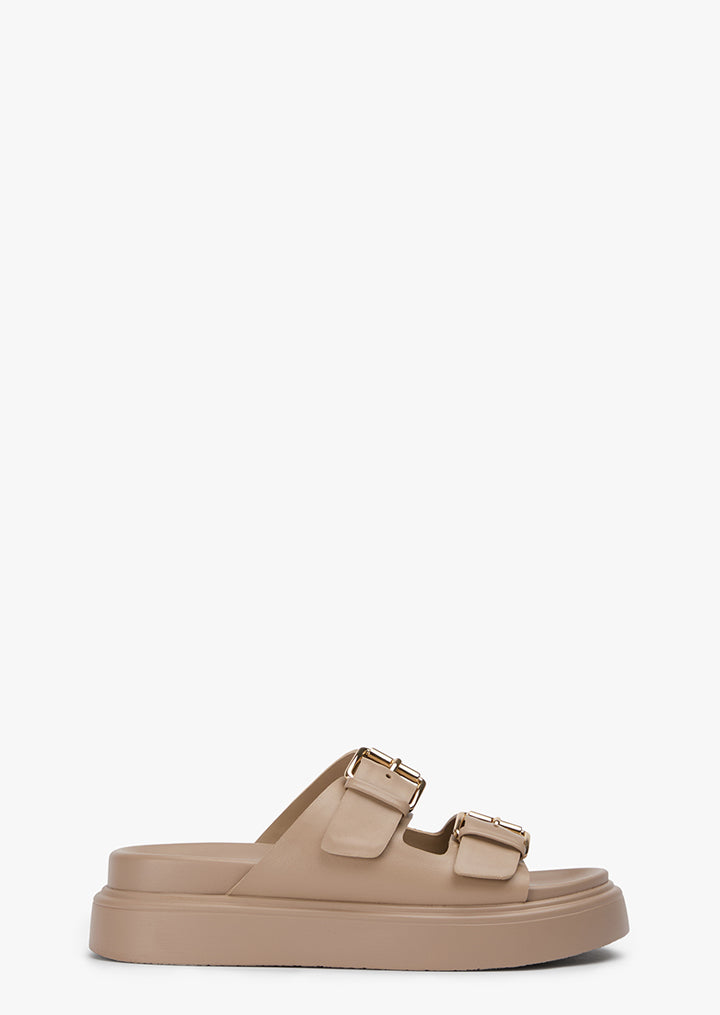 Jagger Bisque Nappa - Tony Bianco