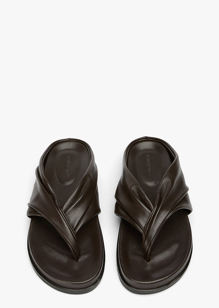 Lavinia Chocolate Nappa - Tony Bianco