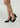 Lila Black Nubuck - Tony Bianco