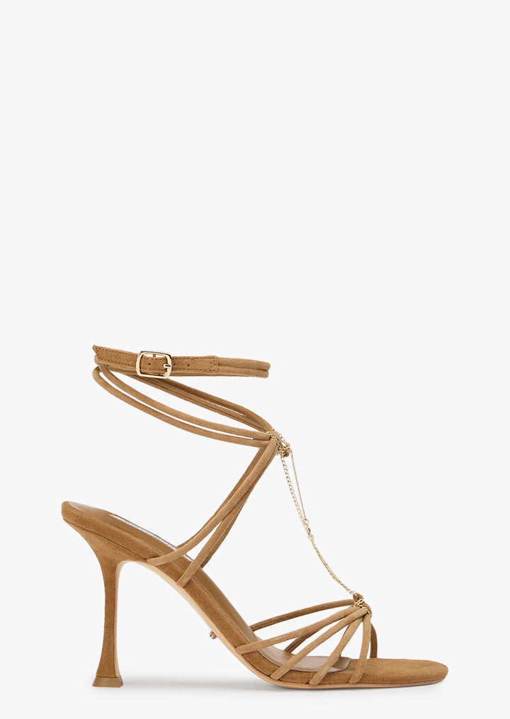 Lonnie Taupe Suede - Tony Bianco