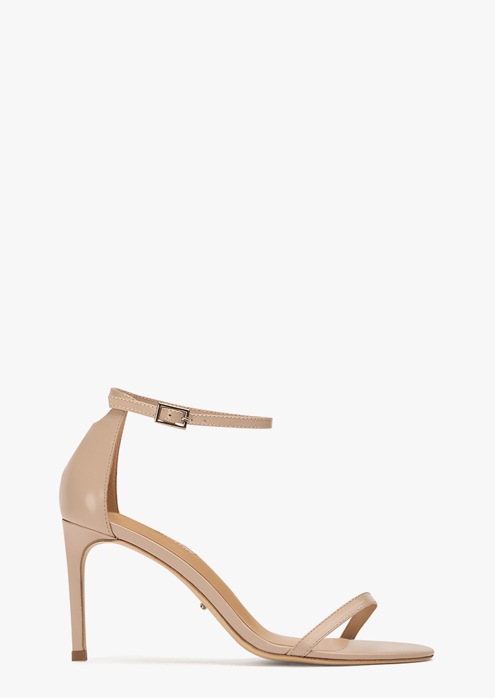 Mara Creme Hi Shine Heels - Tony Bianco