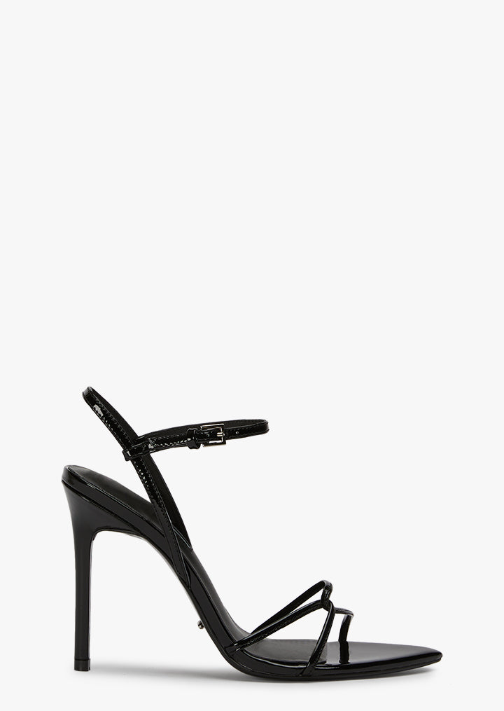 Maya Black Patent Heels - Tony Bianco