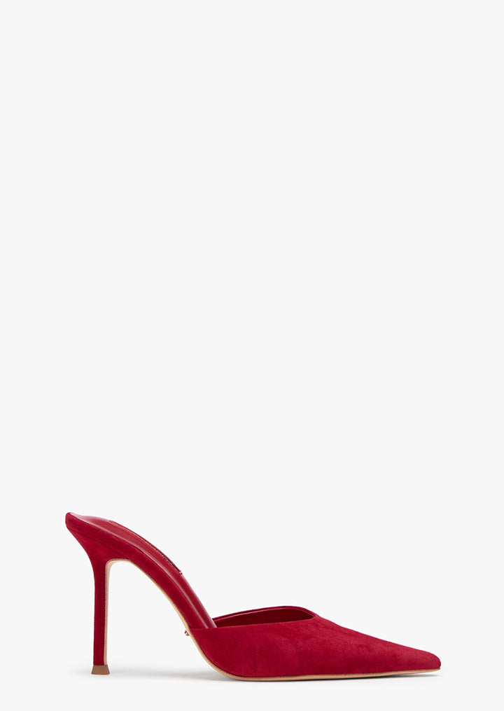 Nash Scarlet Suede - Tony Bianco