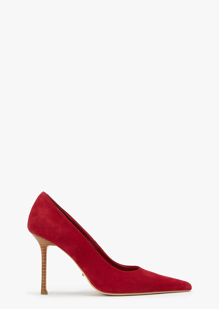 Niki Scarlet Suede - Tony Bianco