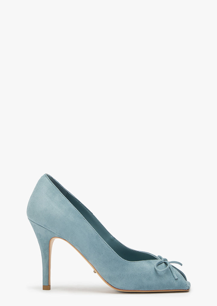 Pearla Denim Suede - Tony Bianco