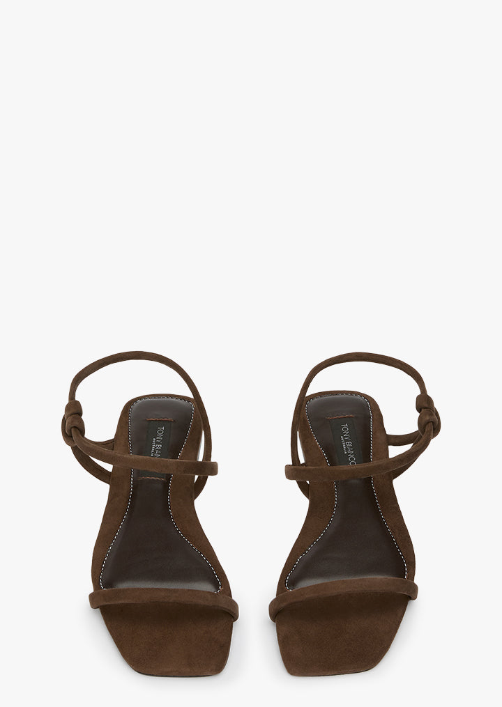 Rouge Espresso Suede - Tony Bianco