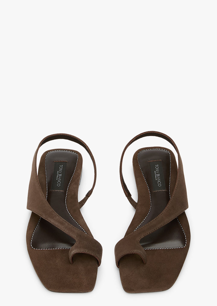 Roma Espresso Suede - Tony Bianco