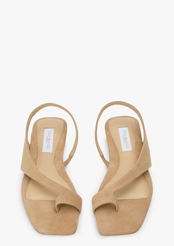 Roma Wheat Suede - Tony Bianco