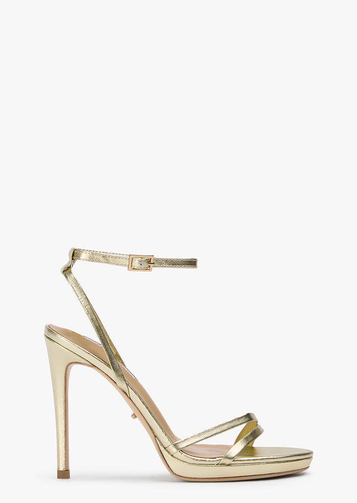 Sage Gold Nappa Metallic - Tony Bianco