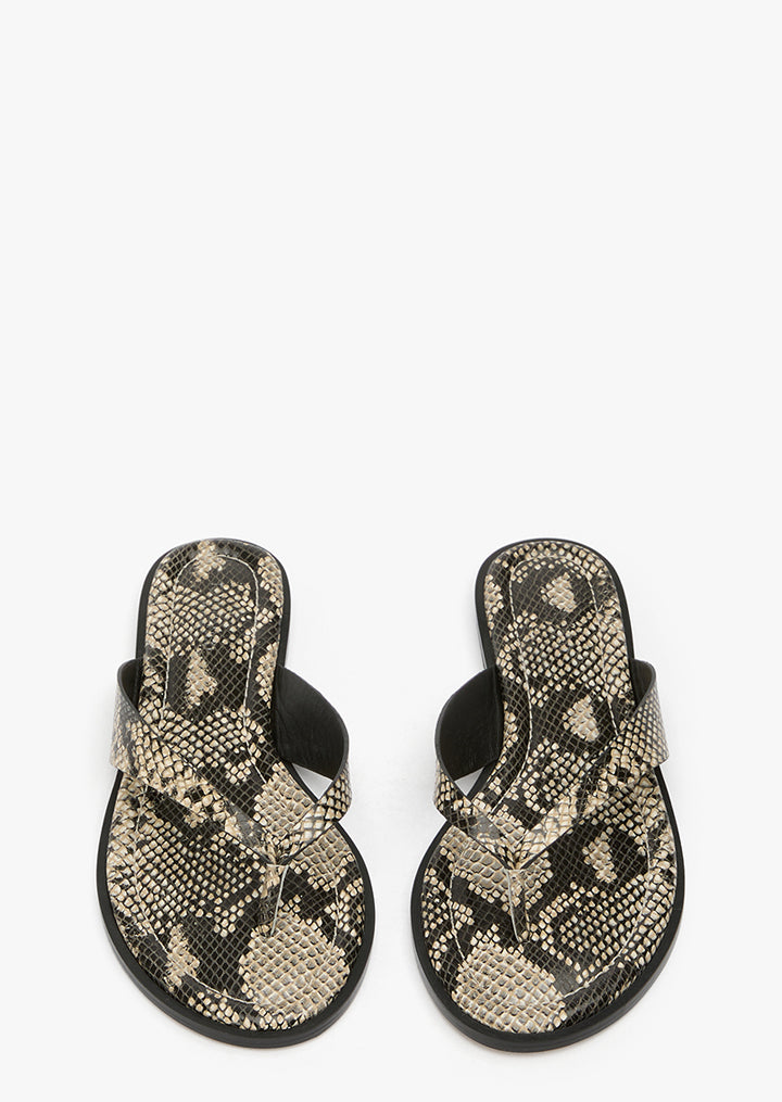 Sahara Ecru Snake - Tony Bianco