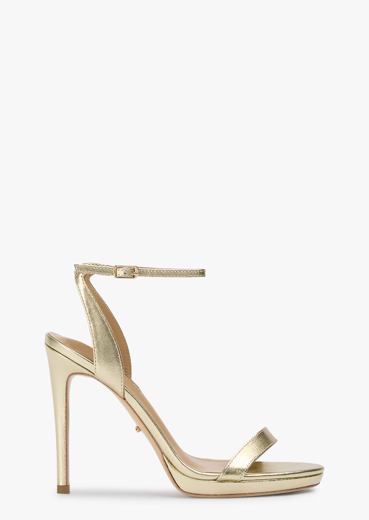 Skye Gold Nappa Metallic - Tony Bianco