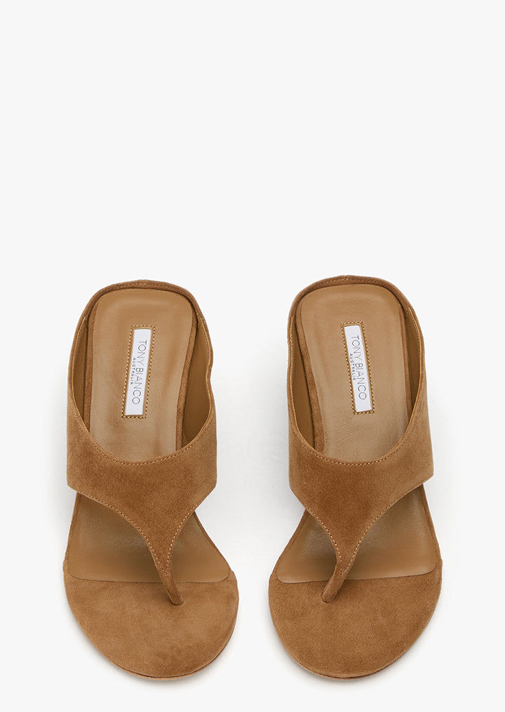 Swift Taupe Suede - Tony Bianco