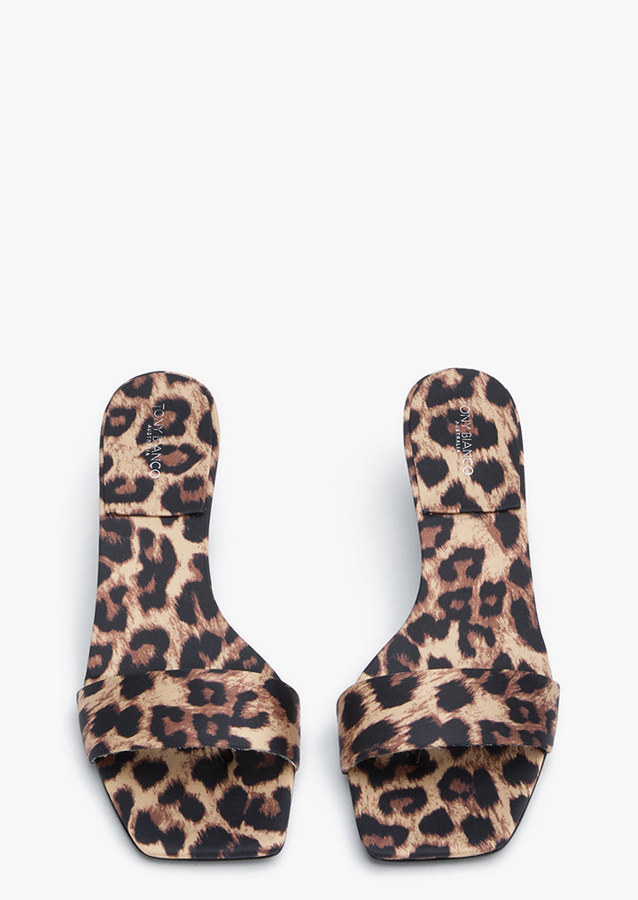 Taylor Leopard Satin - Tony Bianco