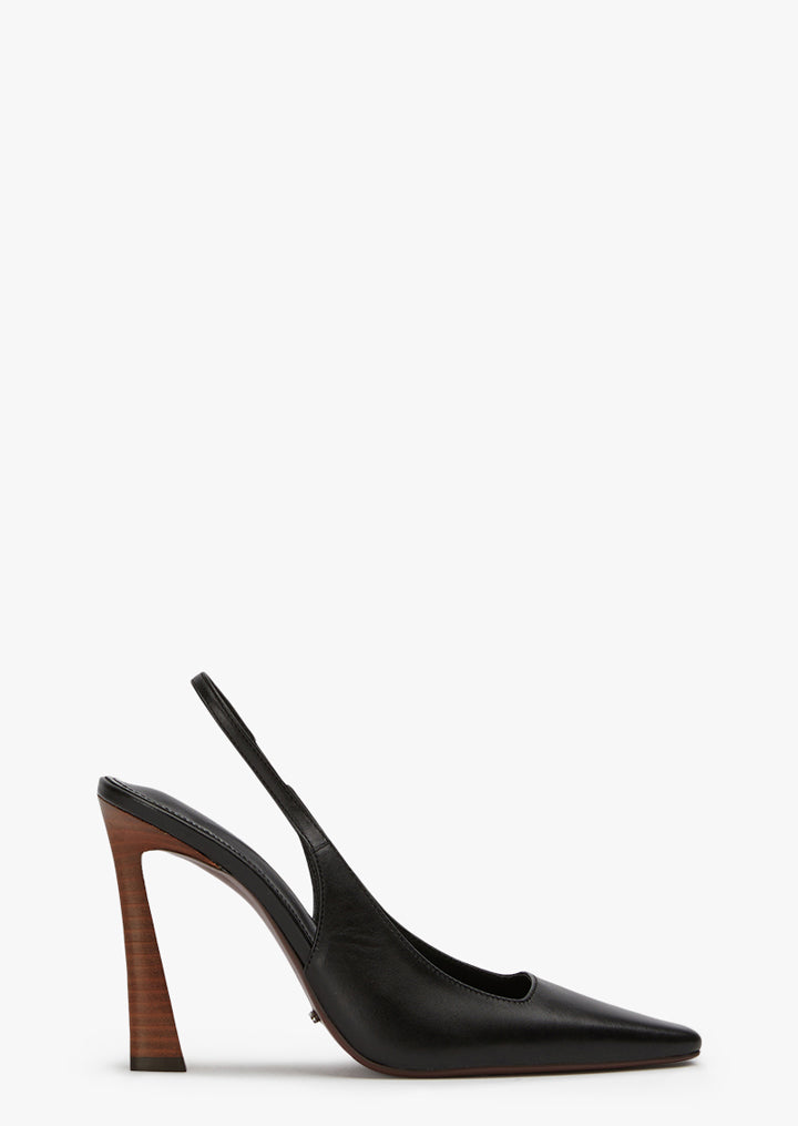 Tiger Black Como Heels - Tony Bianco