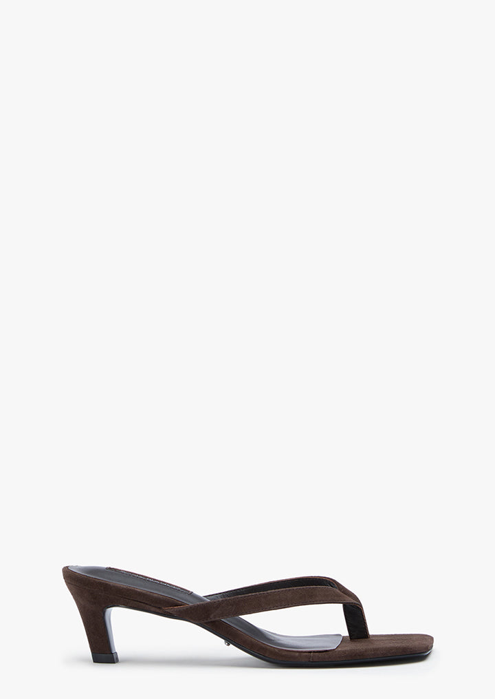 Topaz Espresso Suede - Tony Bianco