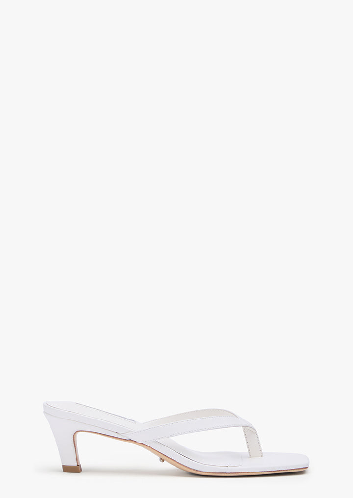 Topaz White Nappa - Tony Bianco