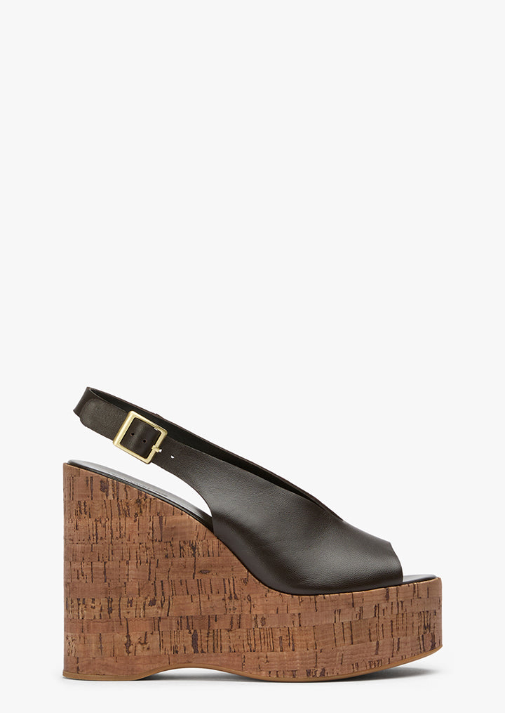 Valerie Chocolate Nappa - Tony Bianco